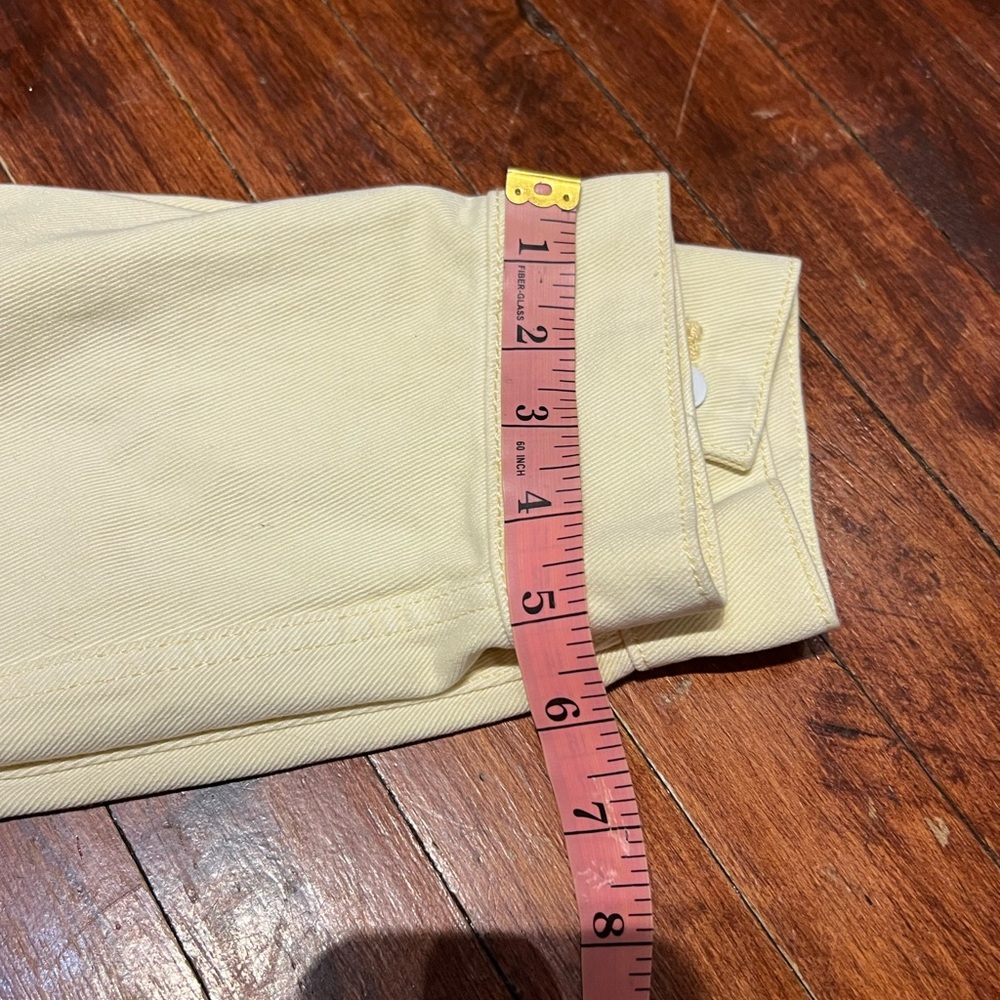 Fashion Nova Cream Jean Jacket Casual Style - Picture 10 of 10